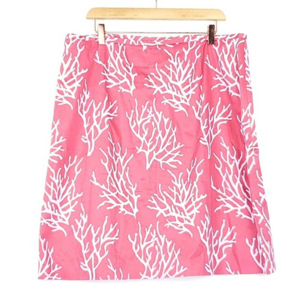 Brooks brothers 365 stretch a line skirt plus size